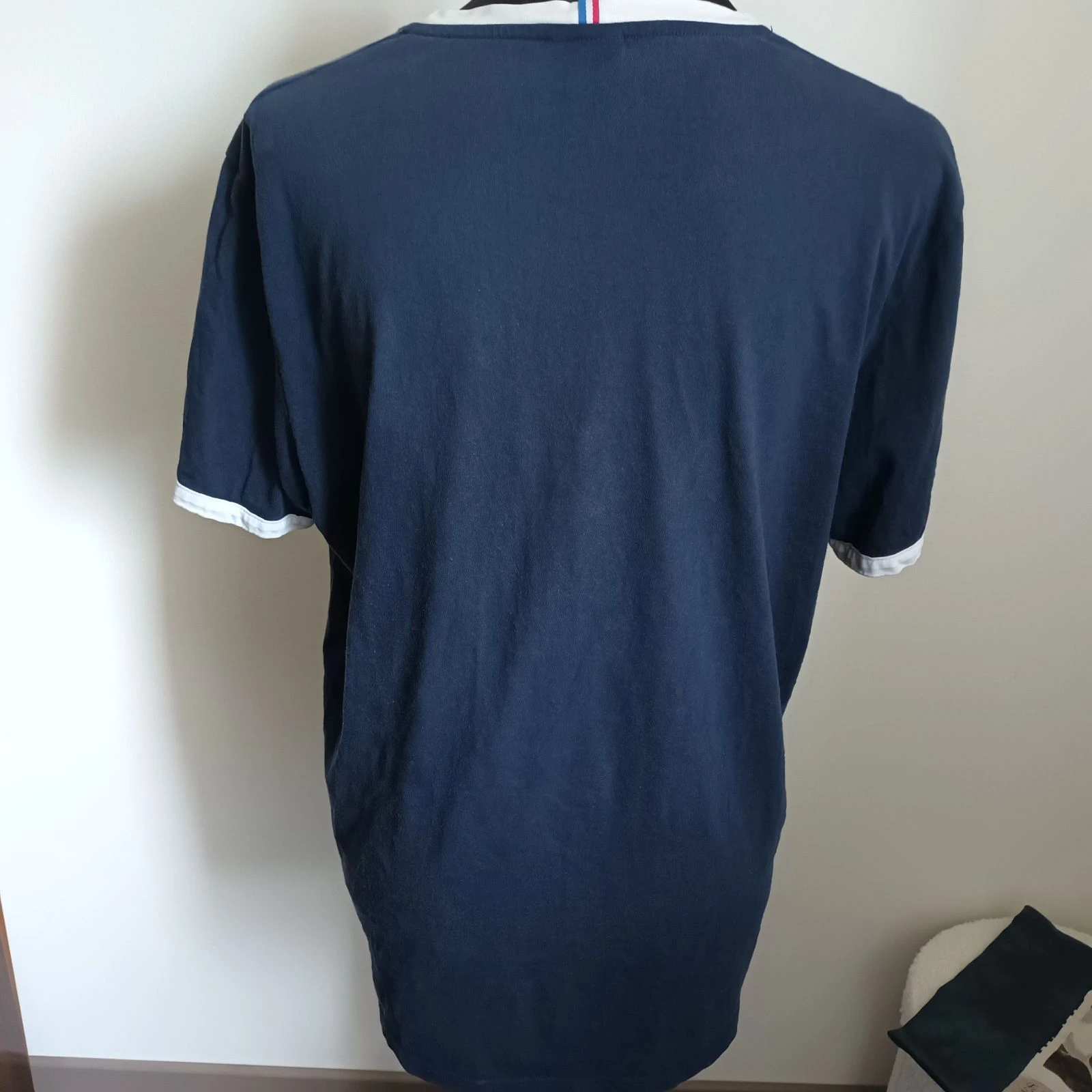 T-shirt XV de France Le Coq Sportif Maat L scheuren logo coq – photo 8